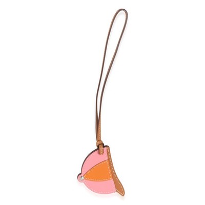 Hermès Naturel Sable Rose D'ete Abricot Swift Paddock Bombe Bag Charm