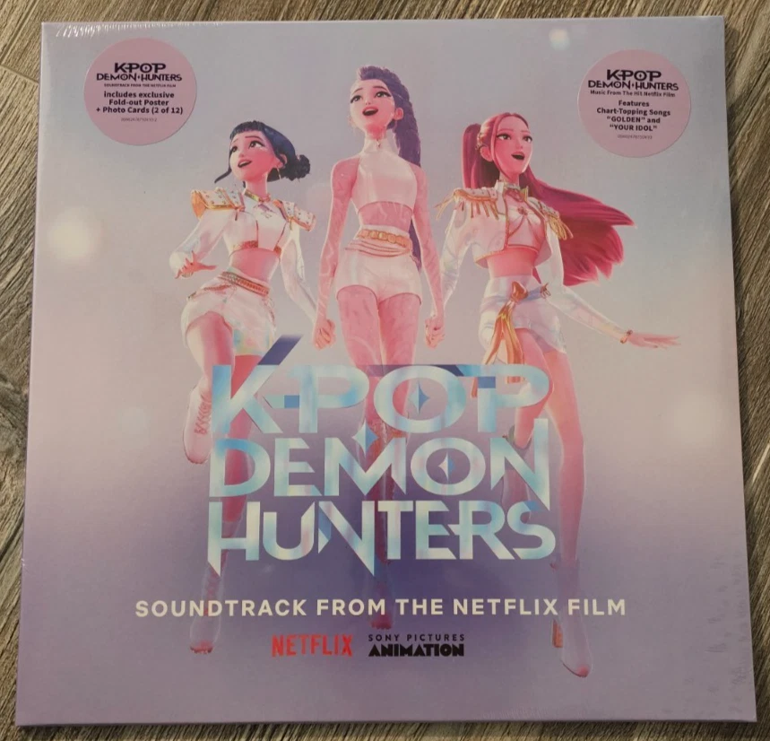 KPop Demon Hunters Soundtrack from the Netflix Film Exclusive LP Smokey Fuschia - Bild 2 von 4