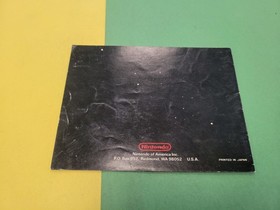 Mach Rider Instruction Booklet Manual *Only* Nintendo Entertainment System NES