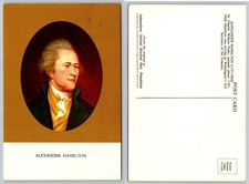 Alexander Hamilton Portrait Postcard Charles Willson Peale Founding Father