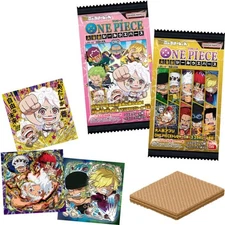One Piece Great Pirate Seal Wafer LOG.13 Stickers Box BANDAI 20 Packet per box