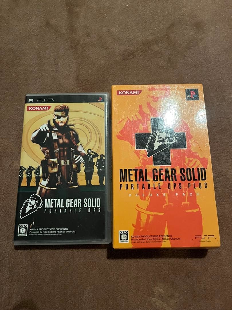 Metal Gear Solid: Portable Ops Plus - Sony PSP PlayStation Portable
