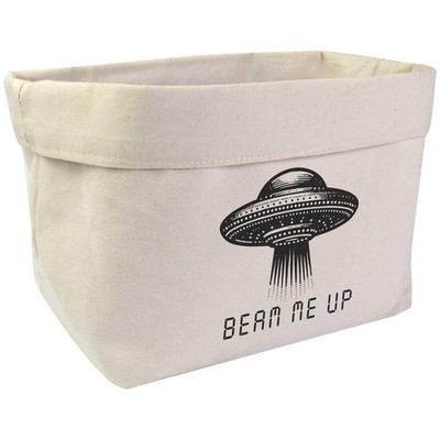 Große ''Beam Me Up UFO'' Canvas Organizer/Aufbewahrungstasche (OR00033335)