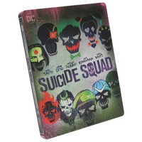 Suicide Squad (3D) [Steelbook] [Blu-Ray] Neu / Sealed