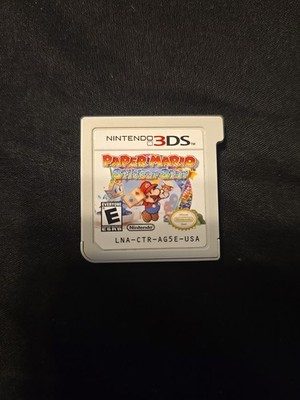 Nintendo 3DS Paper Mario: Sticker Star Tested And Working 