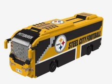Pittsburgh Steelers BRXLZ Team Bus Building Block Set