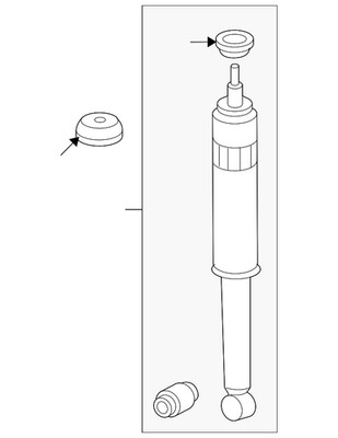 うとた Genuine Honda Shock Absorber 52610-SNE-A03 | eBay