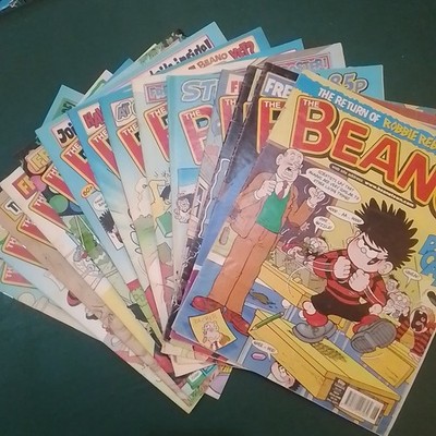 Lot of Beano Comics from the UK - Yr 2006 x 16 issues - 32 pages Good Condition