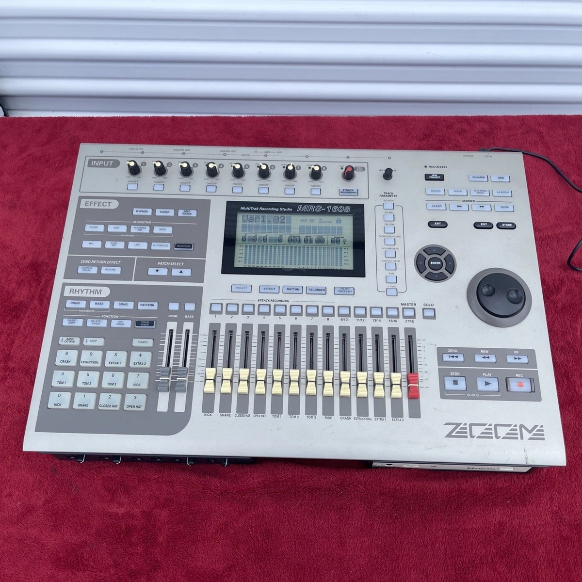 Zoom MRS1608 16-Track Digital Recording Studio for sale online | eBay