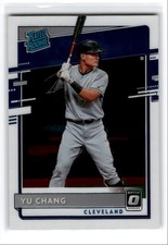 2020 Donruss Optic Rated Rookie Yu Chang Philadelphia Phillies #93