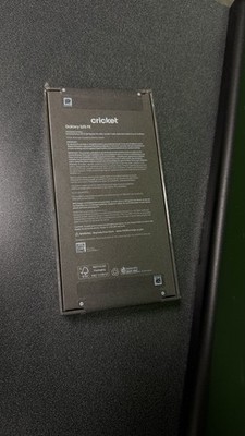 Samsung Galaxy S25 FE - Jet Black - For Cricket Wireless - Brand New Sealed