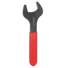 Single Open End Wrench 28mm Metric U-Shaped Spanner with Red Shank