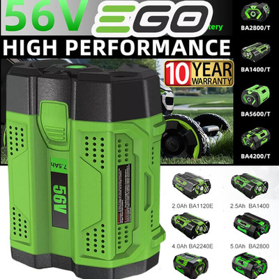 For replace EGO BA4200T 7.5 Ah Power+56-Volt Lithium Ion Battery w/Fuel Gauge