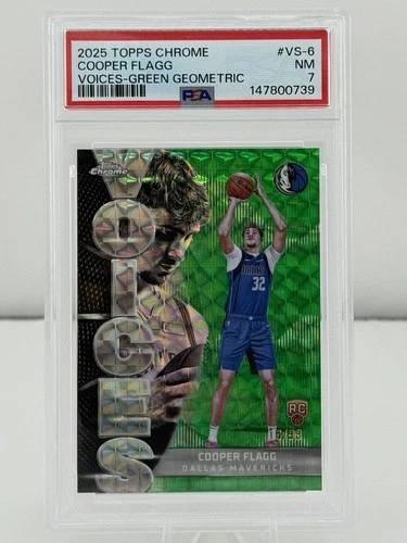2025 Topps Chrome Cooper Flagg Base (RAW)