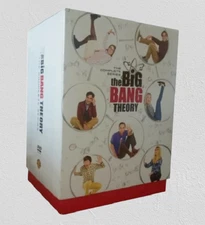 37-Discs DVD Collection The Big Bang Theory Seasons 1-12 Brand new!
