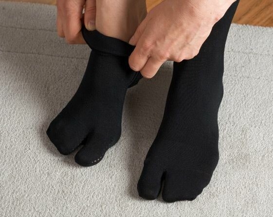 Lindner Hallux valgus Socken Socke Zehensocken für Schiene für Damen und Herren