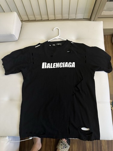 Balenciaga distressed t - Gem Balenciaga distressed t - Gem