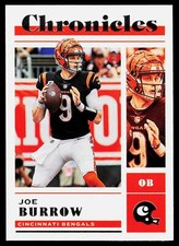 Joe Burrow 2022 Panini Chronicles Cincinnati Bengals NFL QB no.5