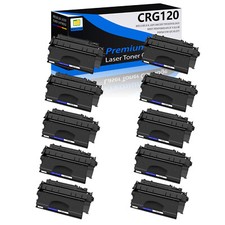 10 Pack CRG120 Toner Cartridge Black For Canon 120 ImageClass D1320 D1120 D1150