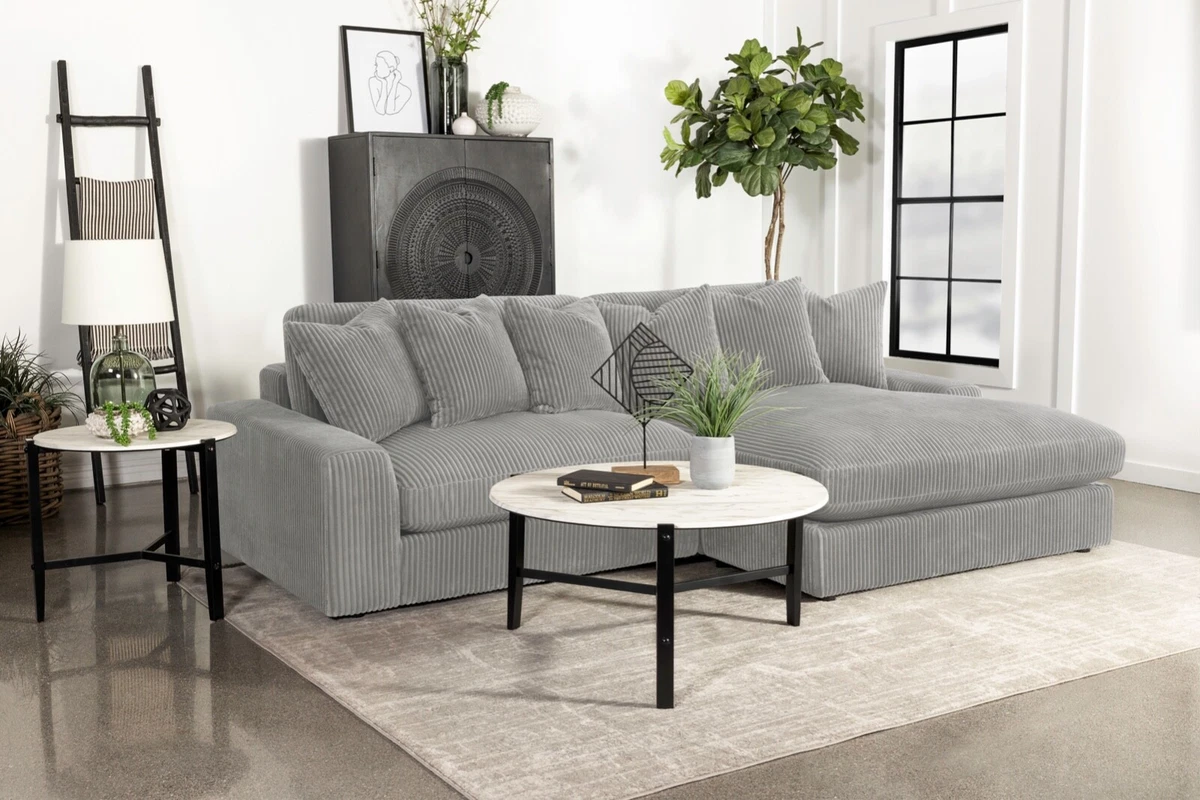 Light Gray Sofa With Chaise Matttroy