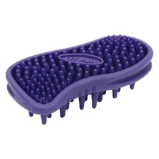 Coastal Pet Li'l Pals Dog Soft Tip Massager Purple, 4.6" x 2.5" x 1.5"