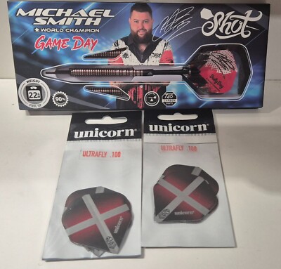 Shot Michael Smith World Champion Game Day Steeldarts 22g