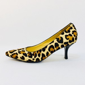 cole haan leopard heels