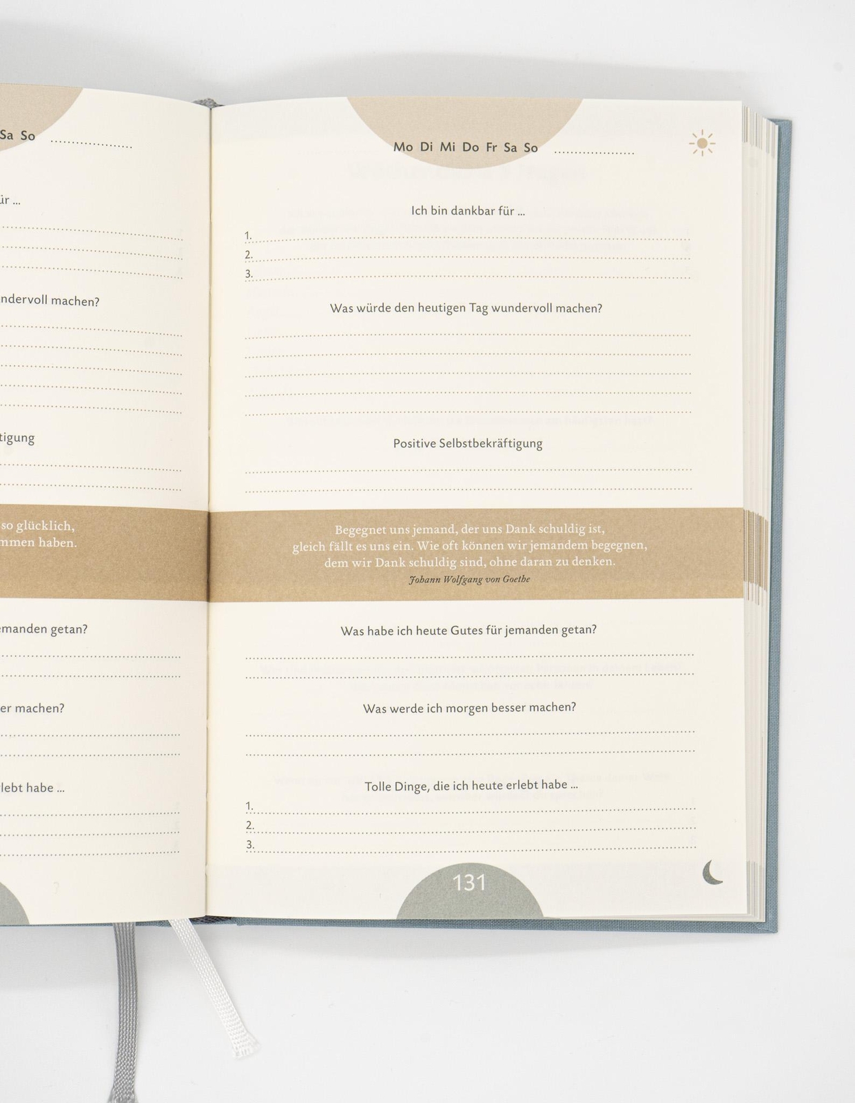 Thumbnail - Das 6-minuten-tagebuch (pfefferbraun) | Ein Buch, Das Dein Leben