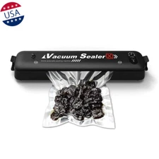 Vacuum Sealer Machine Automatic W/Seal Bags For Food Preservation Meal Sealing