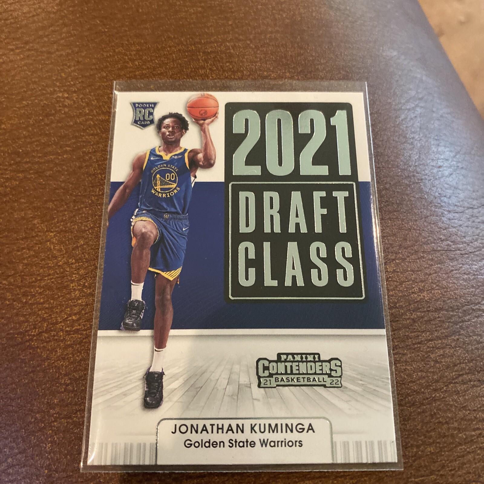 2021 Panini Contenders Draft Class Jonathan Kuminga RC #7 Golden State Warriors