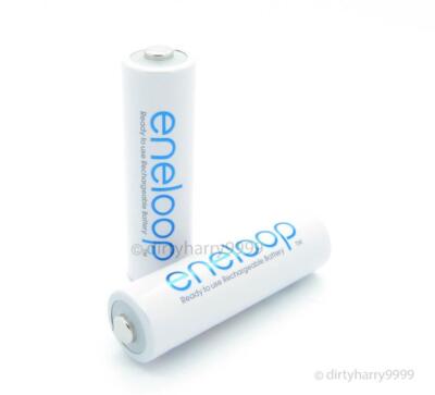 4 x Sanyo Eneloop AA Mignon Akku Weiß LR6 Ready to us min. 1900mAh