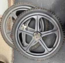 Old School Bmx 20 Inch Skyway Tuff Wheel  Black