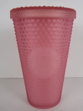 Starbucks 2022 Pink Lemonade Soft Touch Studded Tumbler 16oz Grande With Tag
