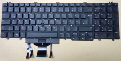 Tastatur DELL Precision Workstation 17 M7540 M7740 7540 7740 backlight Keyboard