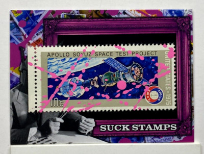 2023 SUCKLORD Suckadelic Stamp Relic Card Scott 1570 Blockchain Cards 1975 VTG