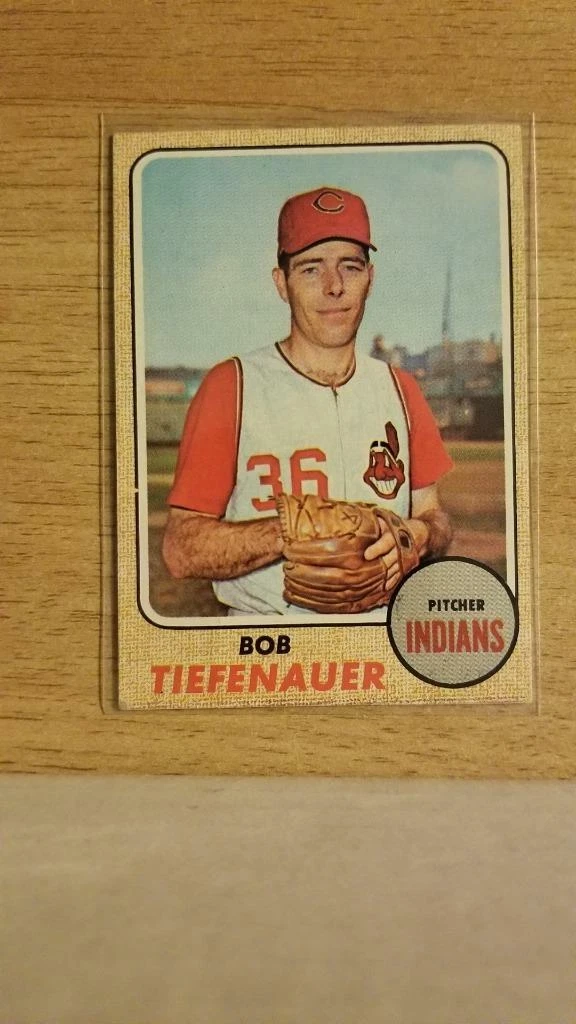 BOB TIEFENAUER 1968 Topps #269  FREE SHIPPING