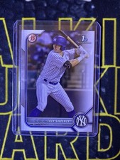 Trey Sweeney 2022 Bowman 1st Paper Prospects #BP-137 New York Yankees RC