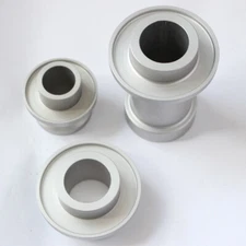 DT125R aerospace Alloy front and back wheel spacer set of 3