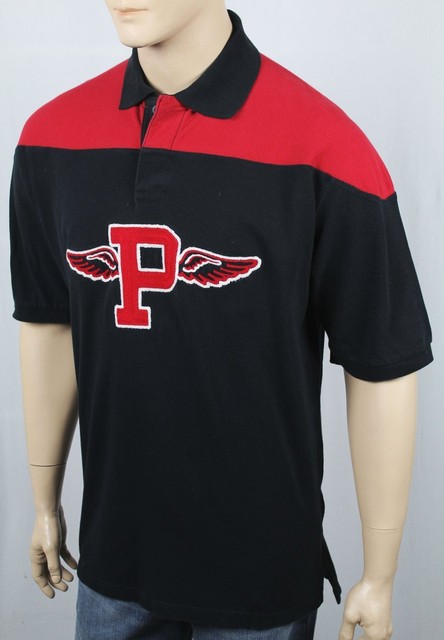 black and red ralph lauren t shirt