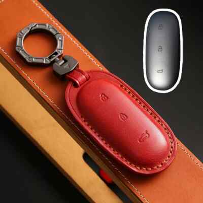 Car Key Cover Case Leather Keyring Shell for Leading Ideal One L9 L7 L8pro L9max