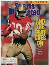 January 15 , 1990 Jerry Rice San Francisco 49ers Sports Illustrated