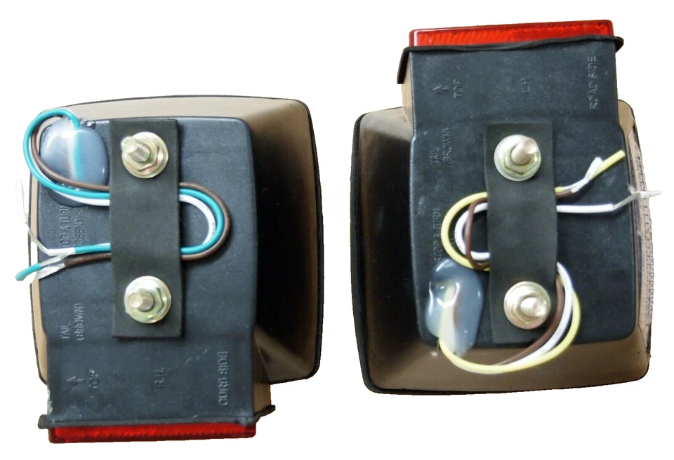 Kit de luces LED para remolque 12V luz trasera multifunción sumergible DOT HTLL-007 Foto 3 de 4