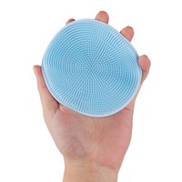 Silikon-KöRperwäScher Sanftes Peeling Bade-Luffa-BüRste FüR Kinder Und ▽