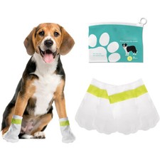 8 pcs Dog Boots Puppy Paw Protection Shoes Waterproof Disposable Pets Boot Shoes