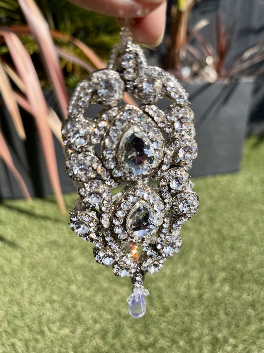 Nuovo Pezzo Testa Tikka Jhumar Matha Patti Diamante Indiano Costume - Foto 7