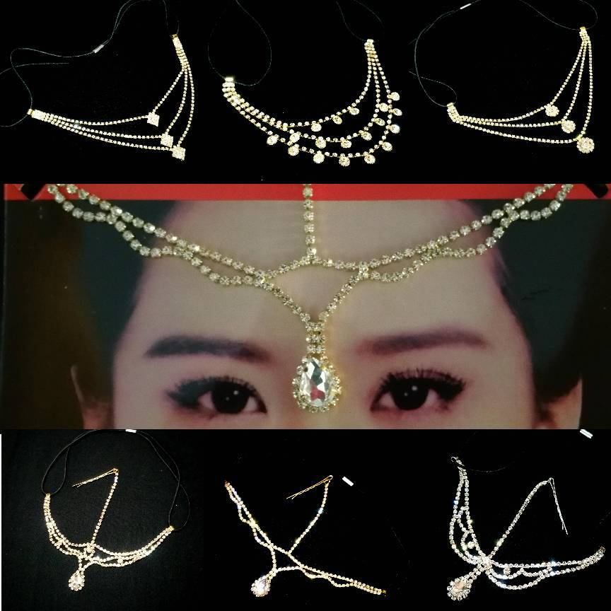 Accesorios para el Cabello Cinta Pelo Collar de Stirnkette Tocado Carnaval