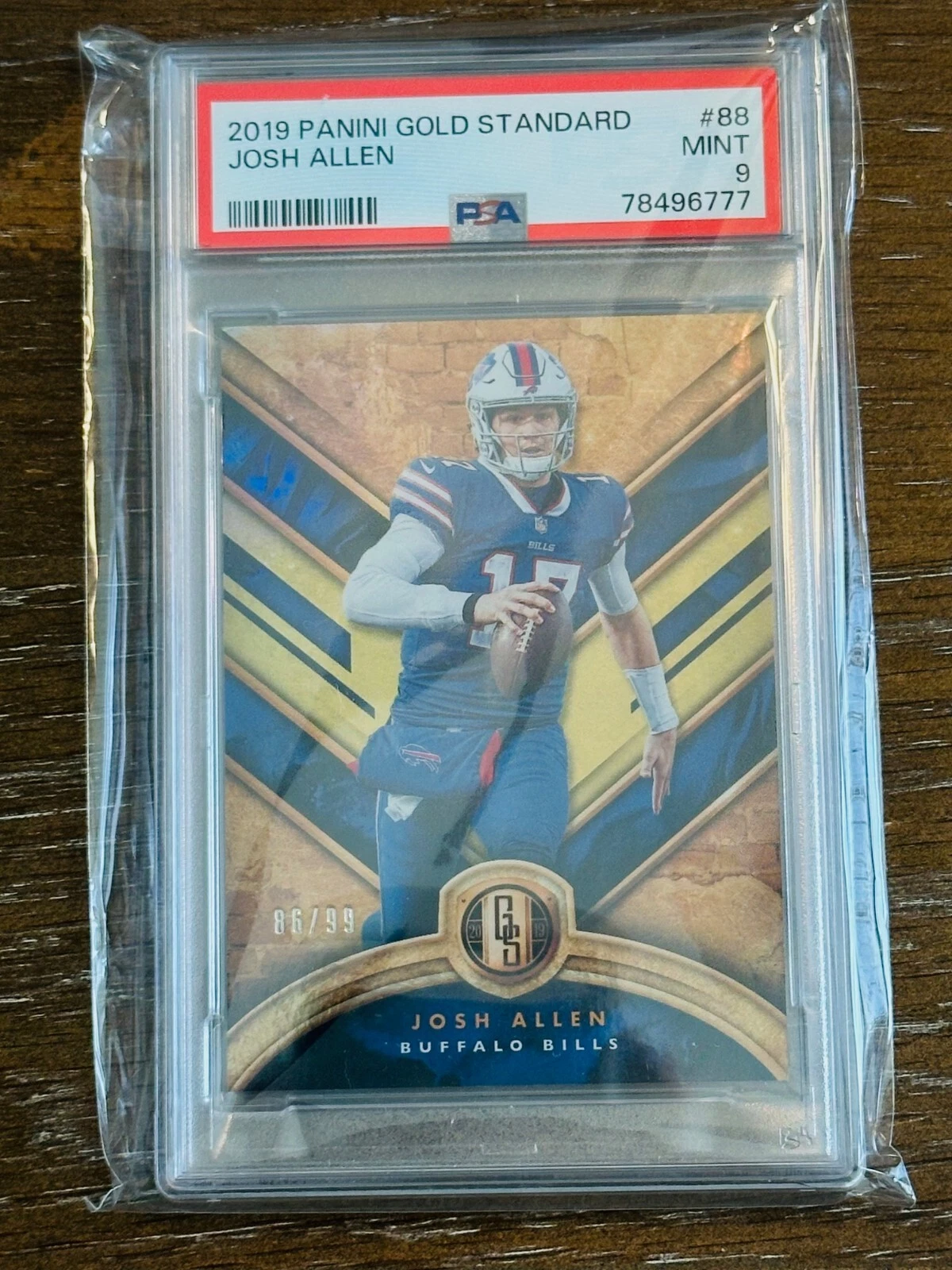 Josh Allen Panini Gold Standard #88 Base