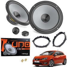 Kit 4 Casse Altoparlanti HERTZ K 165 Anteriori per Seat Ibiza 6J dal 2010-2016