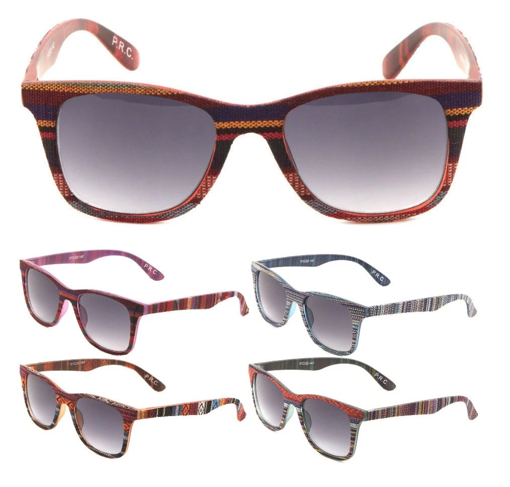 SQUARE NATIVE AMERICAN PRINT SUNGLASSES ABSTRACT RETRO DESIGNER FASHION CLASSIC eBay