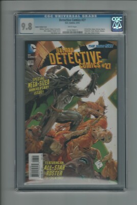 Detective Comics #27 CGC 9.8 NM/MT Tony Daniel Variant Cover DC Comics ...